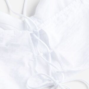 Nwt bustier style crop top